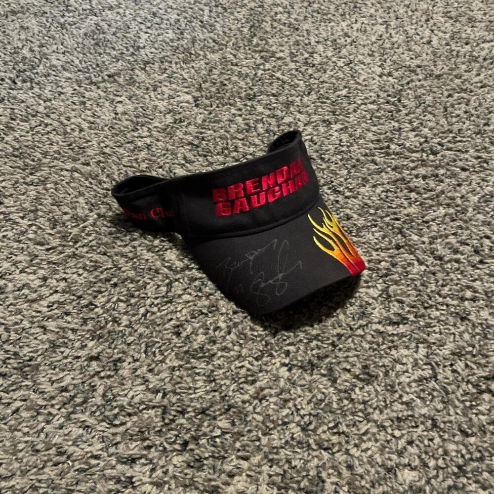 Brendan Gaughan Autographed Racing Hat